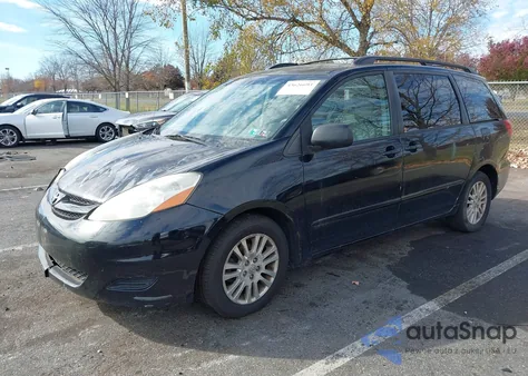 2008 Toyota Sienna Xle из США, поврежденный, VIN 5TDZK22C98S224770